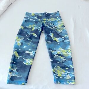 Adidas camo climalite capri.